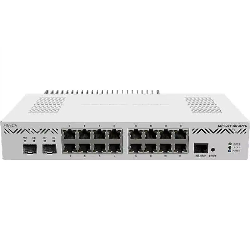 Usmerjevalnik MikroTiK Cloud Core Router (CCR2004-16G-2S+PC)
