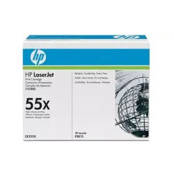 Cartucho HP 55X, Black (CE255X)