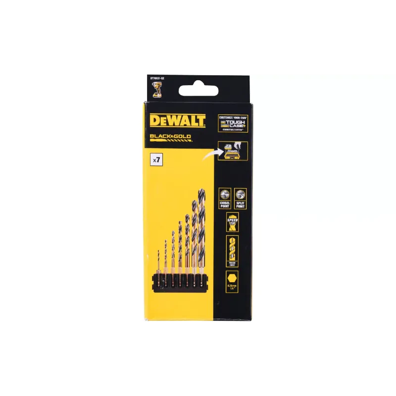 Fém fúró DeWALT, Black (DT70831)