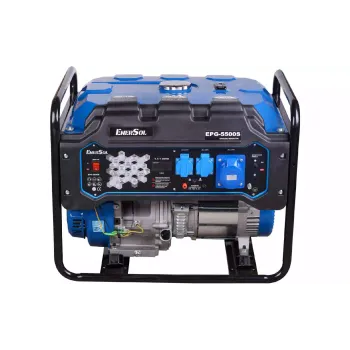 Генератор бензиновый EnerSol, 5.5 кВт, 1 фаза, руч старт (EPG-5500S)