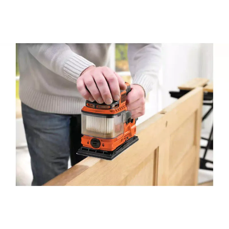 Шлифовъчна машина Black+Decker, Black (KA320EKA)