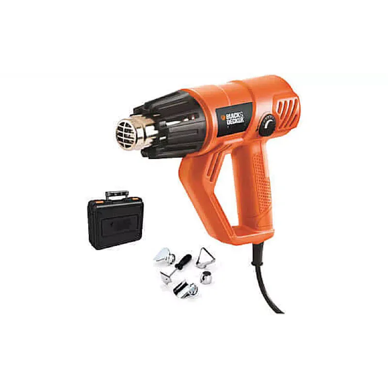 Пістолет гарячого повітря Black+Decker, Black (KX2001K)
