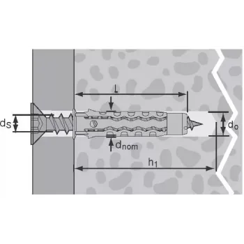 Дюбель Mungo (1050100)