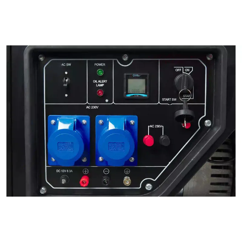 Генератор дизельний EnerSol (SKD-10EBA), 9 кВт, 1 фаза