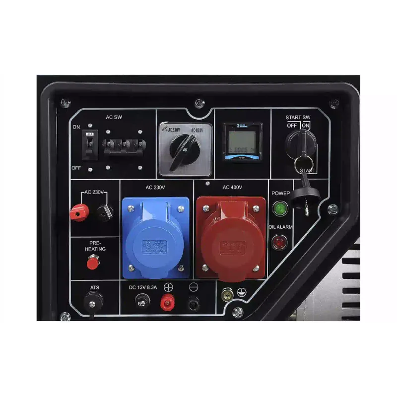 Генератор дизельний EnerSol (SKD-10EBAU), 9 кВт, 1/3 фази