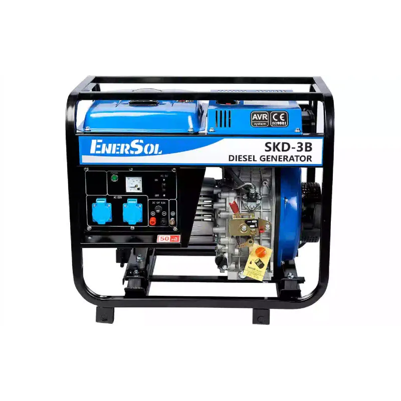 Генератор дизельний EnerSol (SKD-3B), 3 кВт, 1 фаза, руч старт