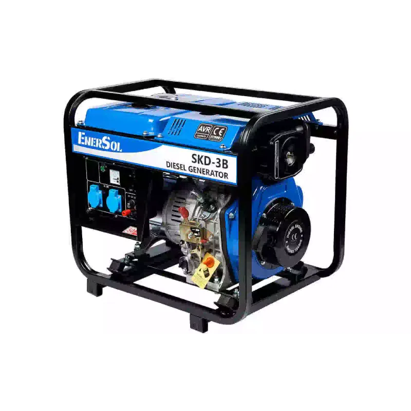 Генератор дизельний EnerSol (SKD-3B), 3 кВт, 1 фаза, руч старт