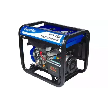 Генератор дизельный EnerSol, 6.5 кВт, 1 фаза (SKD-7EB)