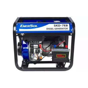 Генератор дизельный EnerSol, 6.5 кВт, 1 фаза (SKD-7EB)