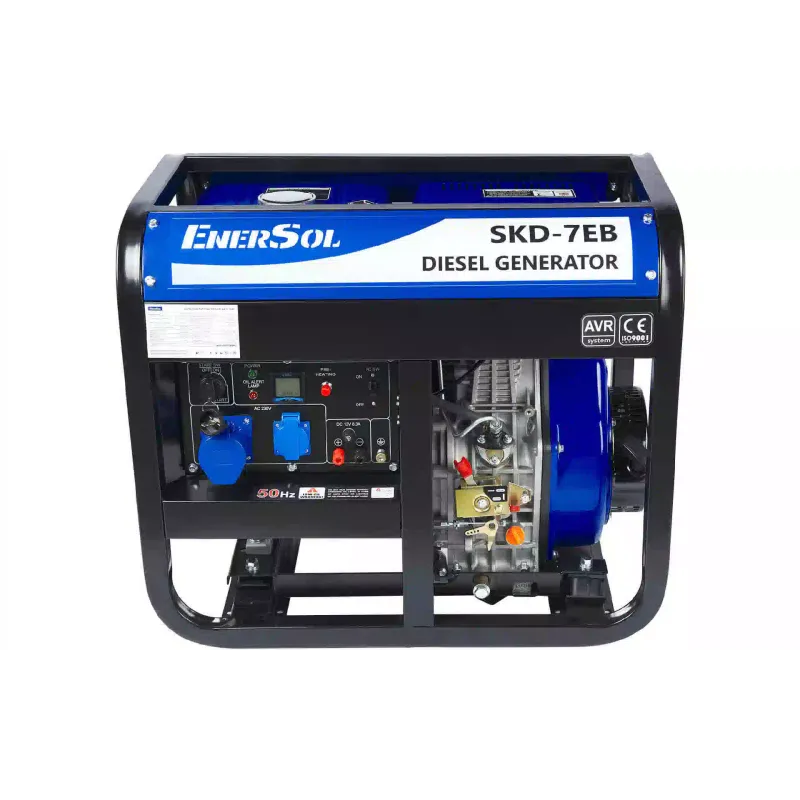 Генератор дизельний EnerSol (SKD-7EB), 6.5 кВт, 1 фаза