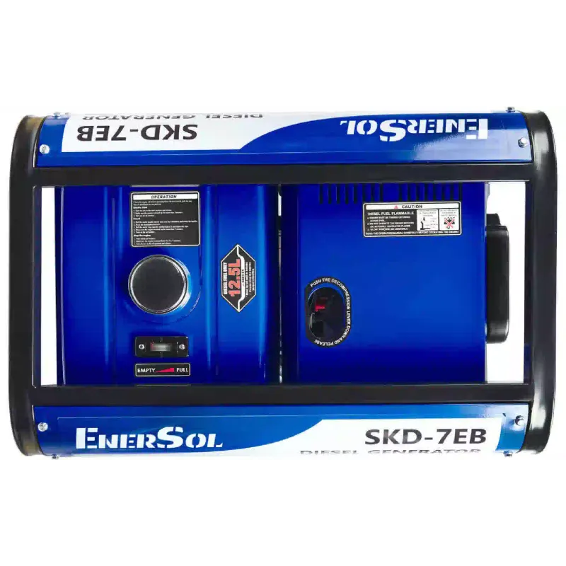 Генератор дизельний EnerSol (SKD-7EB), 6.5 кВт, 1 фаза