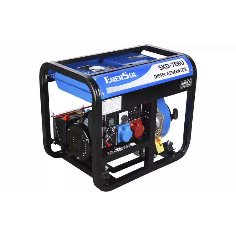 Генератор дизельний EnerSol (SKD-7EBU), 6.5 кВт, 1/3 фази