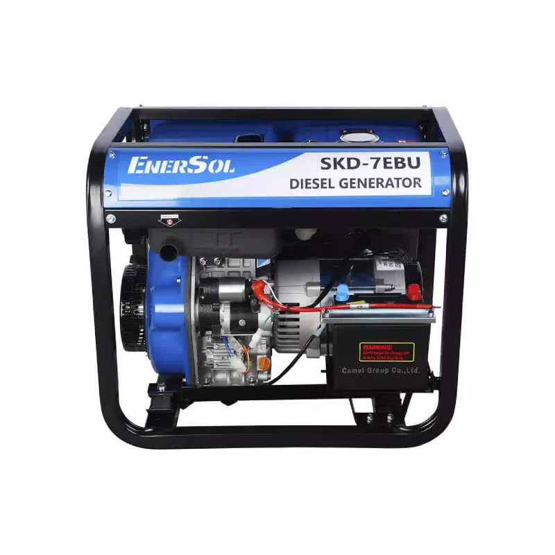 Генератор дизельний EnerSol (SKD-7EBU), 6.5 кВт, 1/3 фази