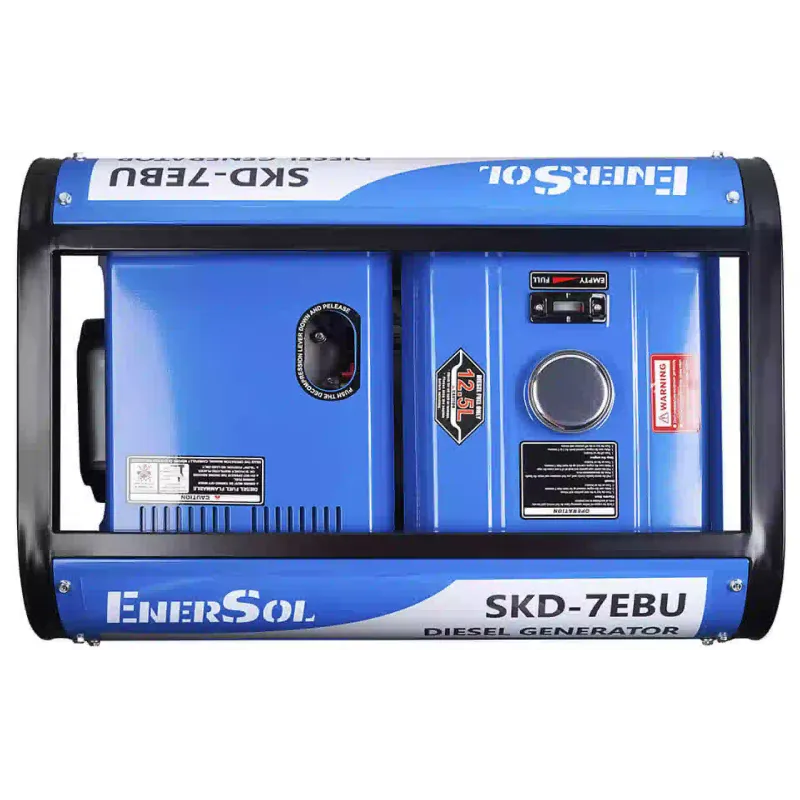 Генератор дизельний EnerSol (SKD-7EBU), 6.5 кВт, 1/3 фази