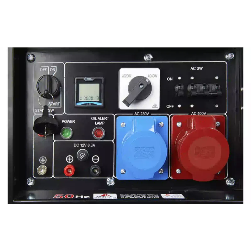 Генератор дизельний EnerSol (SKD-7EBU), 6.5 кВт, 1/3 фази