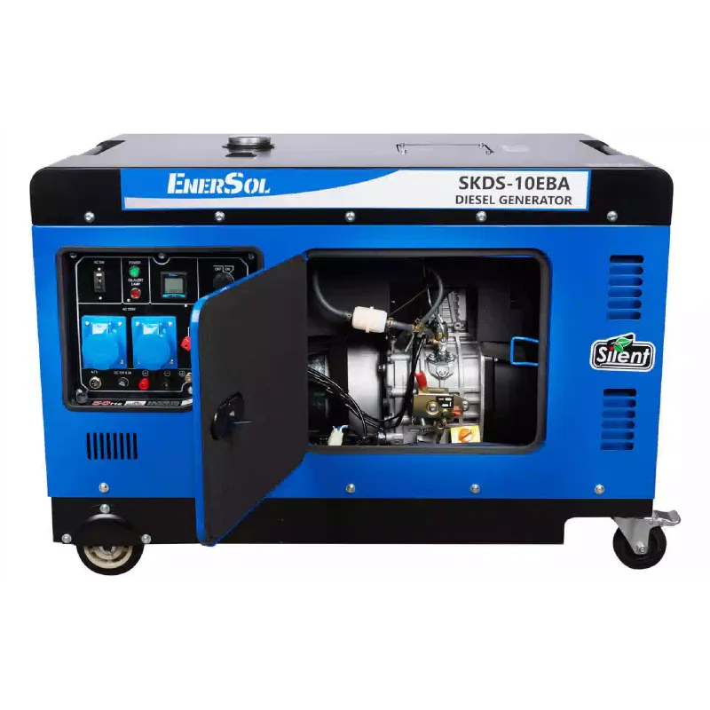 Генератор дизельный EnerSol, 10 кВт, 1 фаза (SKDS-10EBA)