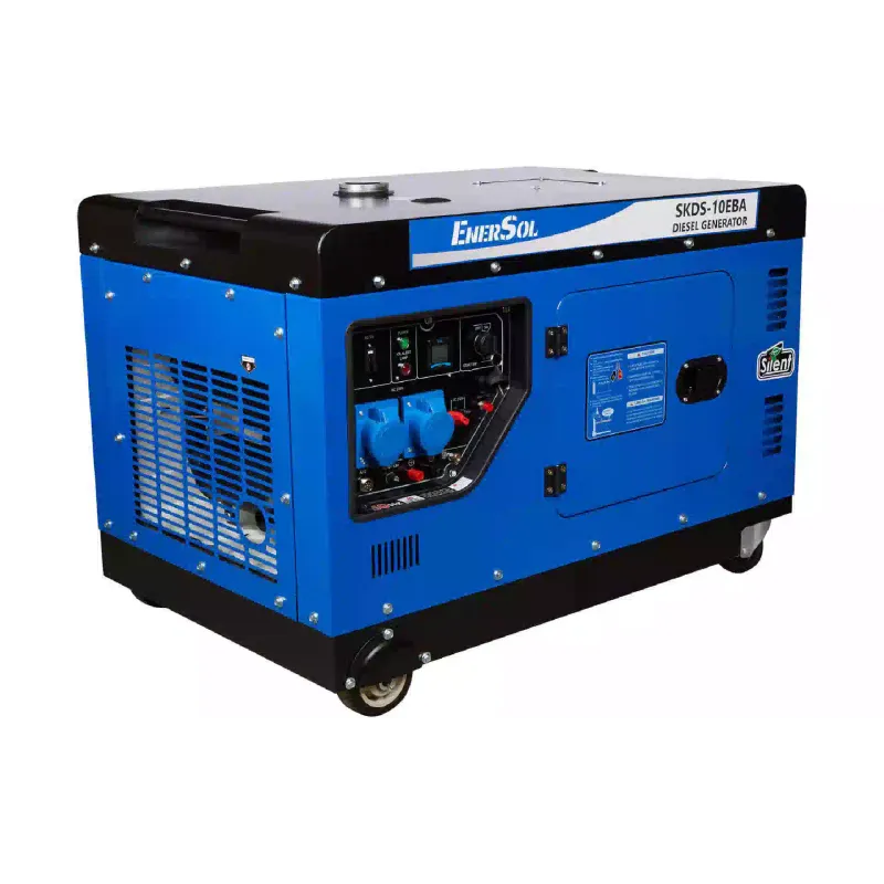 Генератор дизельный EnerSol, 10 кВт, 1 фаза (SKDS-10EBA)