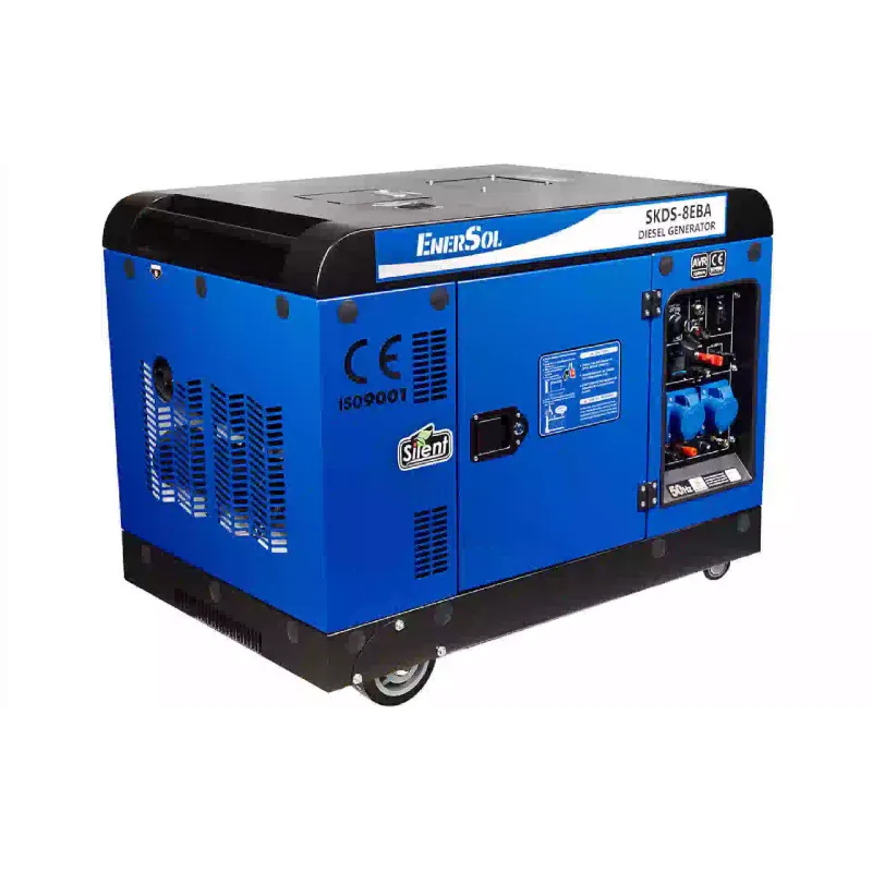 Генератор дизельный EnerSol, 8 кВт, 1 фаза (SKDS-8EBA)