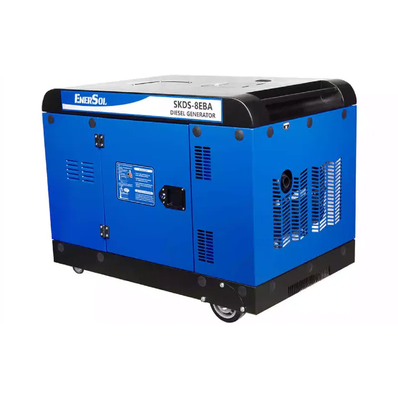 Генератор дизельный EnerSol, 8 кВт, 1 фаза (SKDS-8EBA)