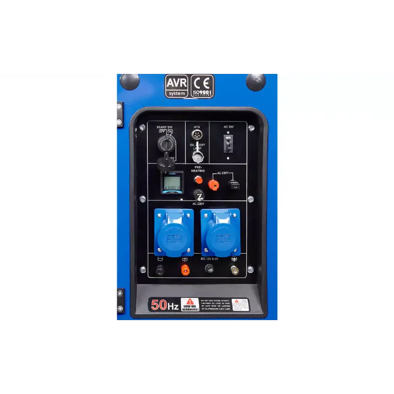 Генератор дизельный EnerSol, 8 кВт, 1 фаза (SKDS-8EBA)