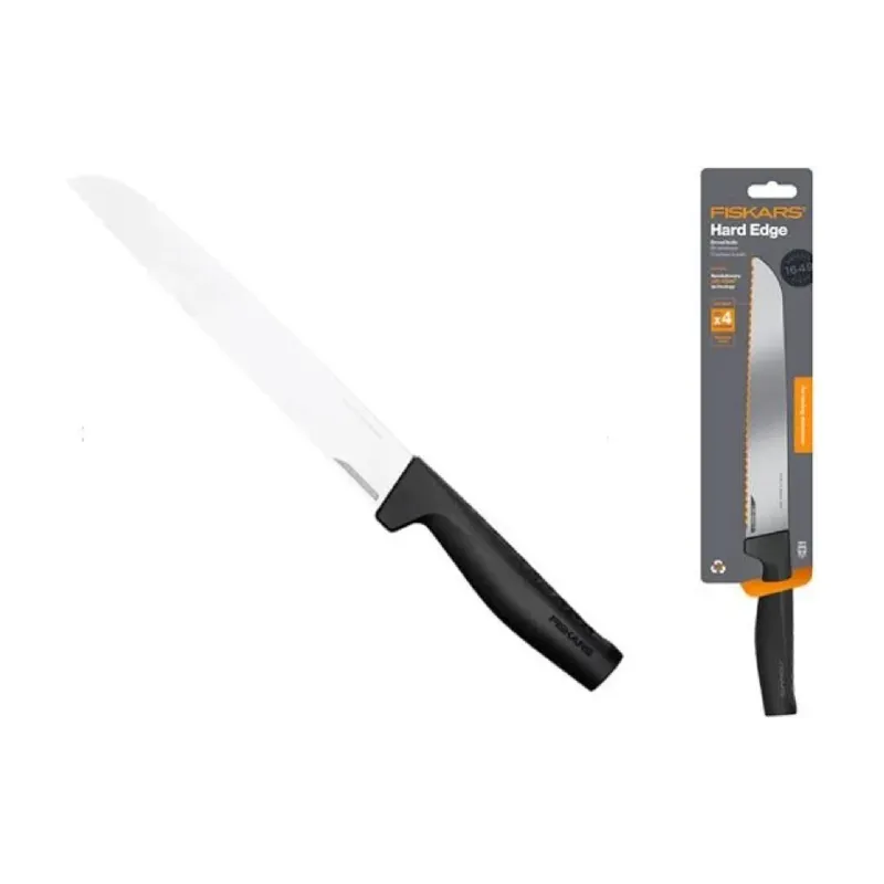 cuchillo de pan Fiskars Hard Edge, Black (1054945)