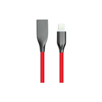 Καλώδιο PowerPlant USB - Lightning, Red (CA911400)