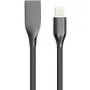 كابل PowerPlant USB - Lightning, Black (CA911806)