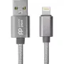 Kabel PowerPlant USB - Lightning, Gray (CA912322)