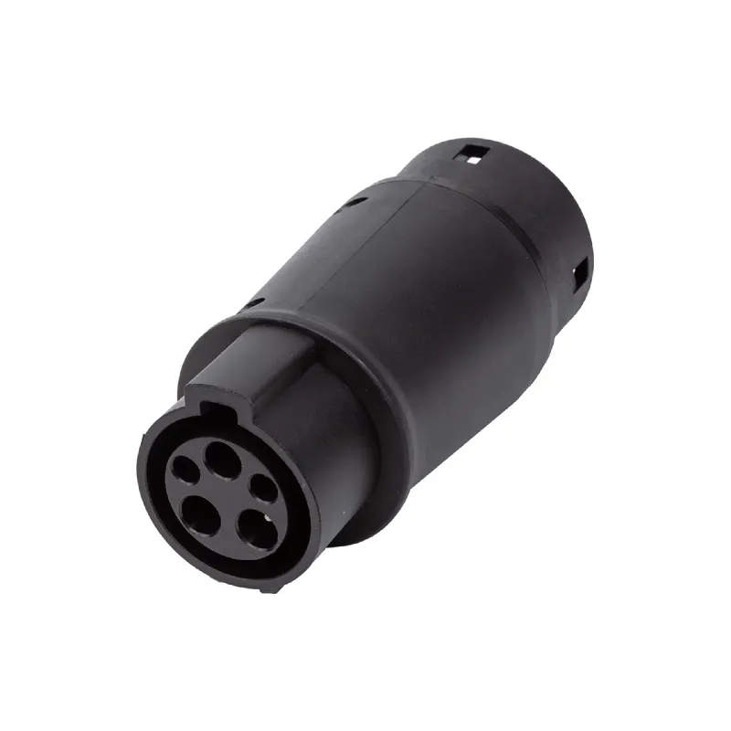 Адаптер для зарядки электромобиля HiSmart Type 2 F - Type 1 M (EV200481)