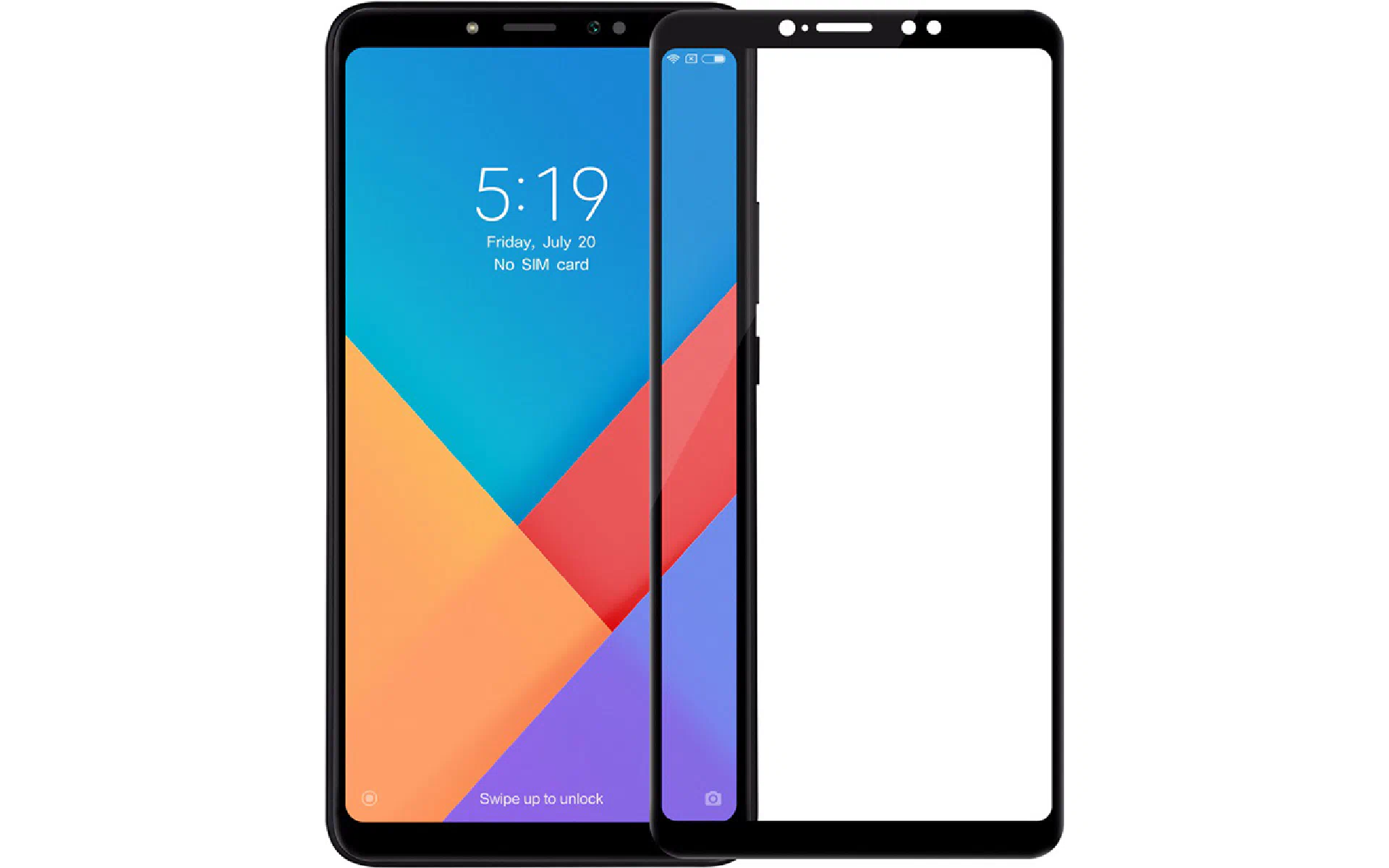 Vidro protetor PowerPlant, Black (GL605538) Vidro protetor PowerPlant, Black (GL605538)