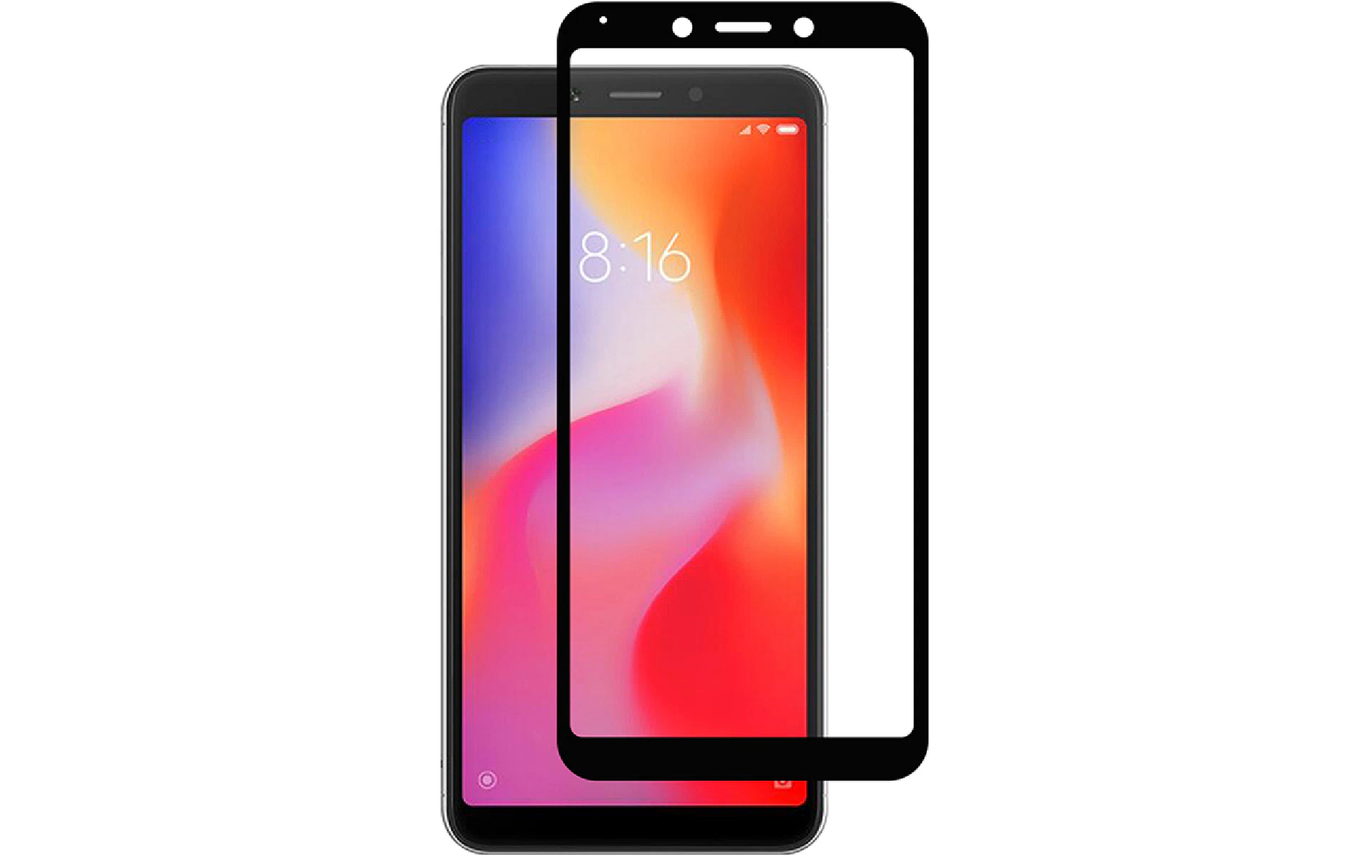 Vidro protetor PowerPlant, Black (GL605552) Vidro protetor PowerPlant, Black (GL605552)