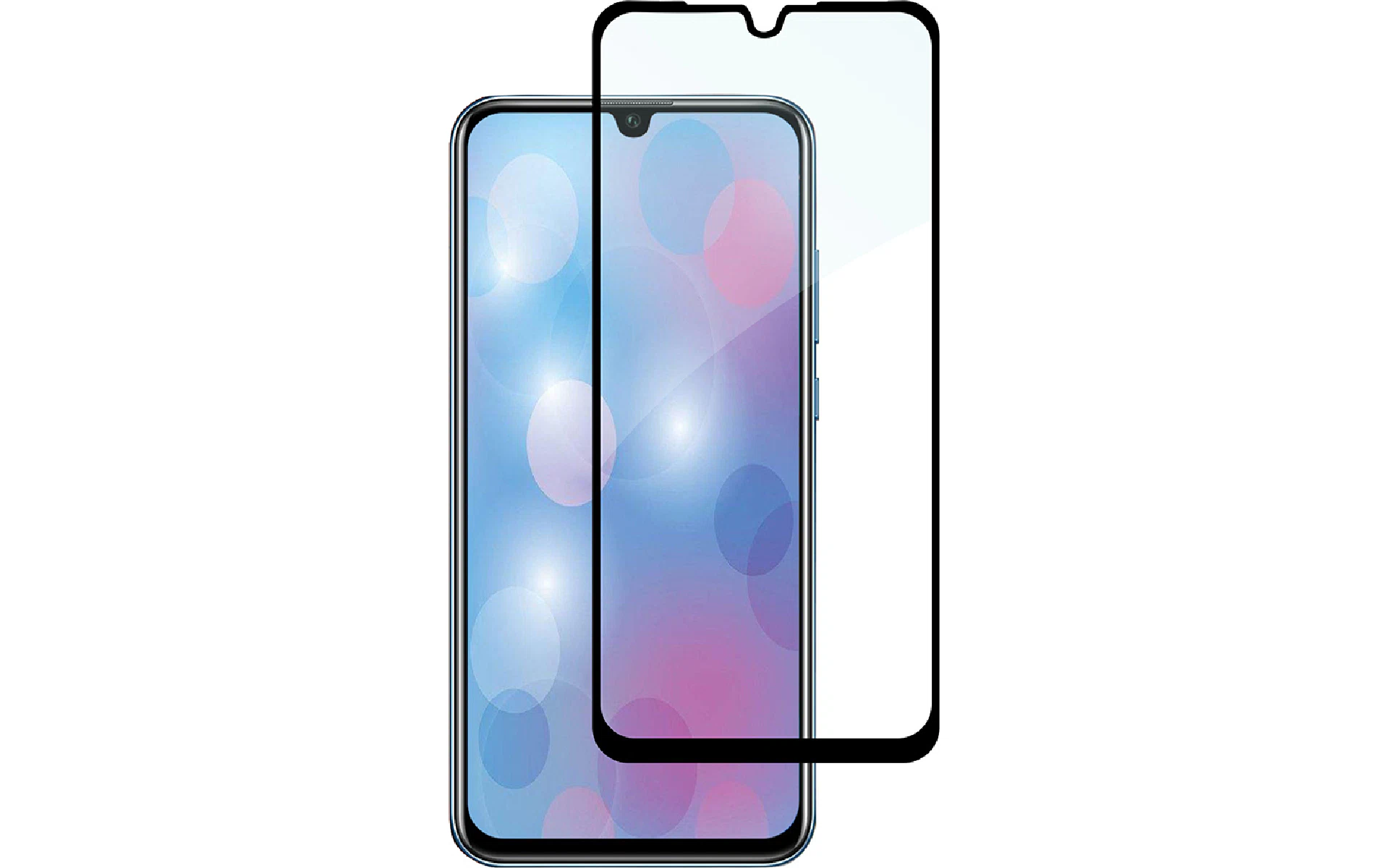 Vidro protetor PowerPlant, Black (GL606535) Vidro protetor PowerPlant, Black (GL606535)