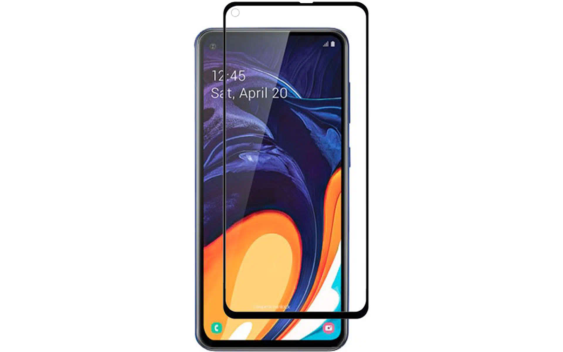 Защитно стъкло PowerPlant, Black (GL606870) Защитно стъкло PowerPlant, Black (GL606870)