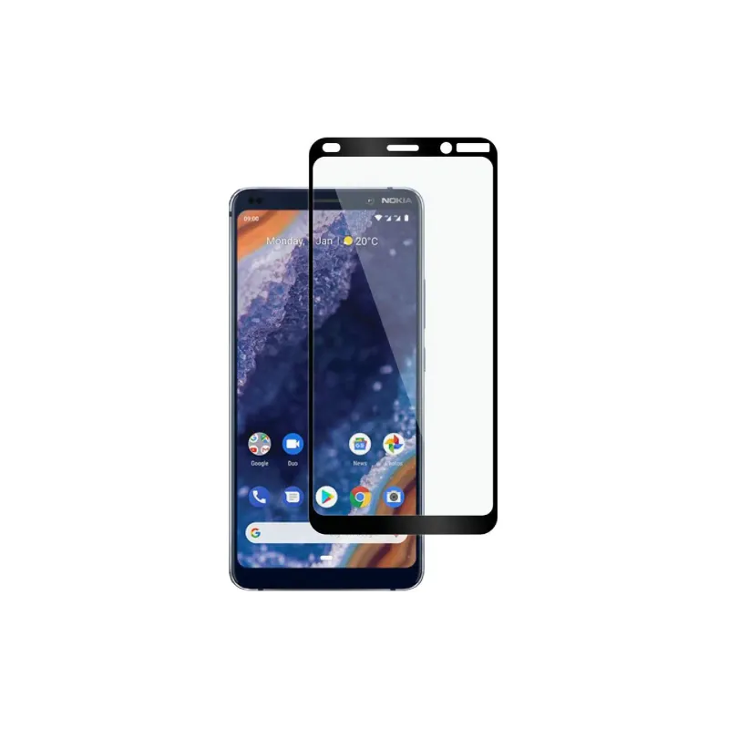 Vidrio protector PowerPlant, Black (GL606993)