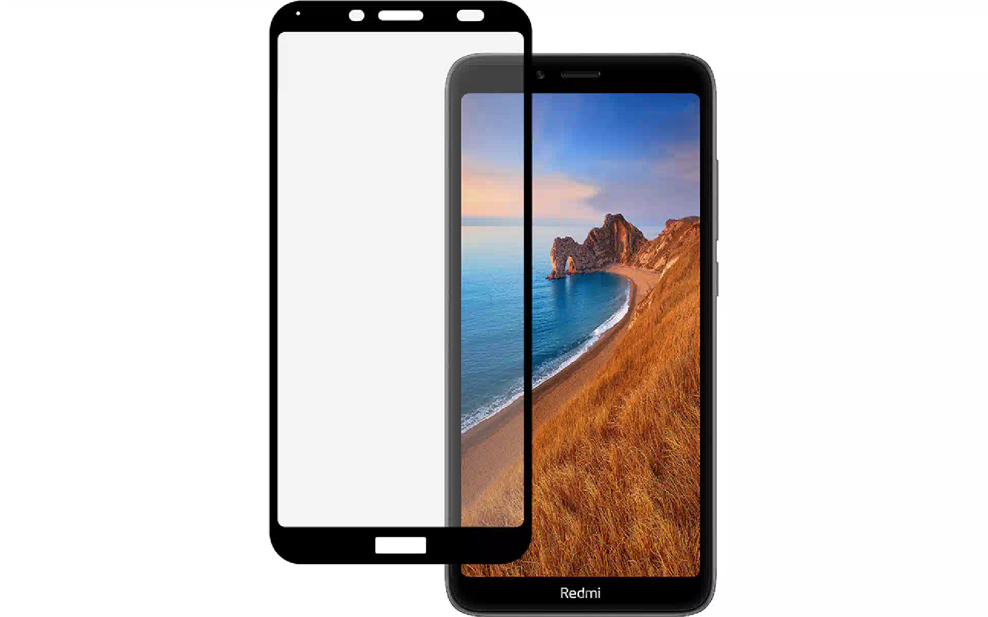 Vidro protetor PowerPlant, Black (GL607631) Vidro protetor PowerPlant, Black (GL607631)