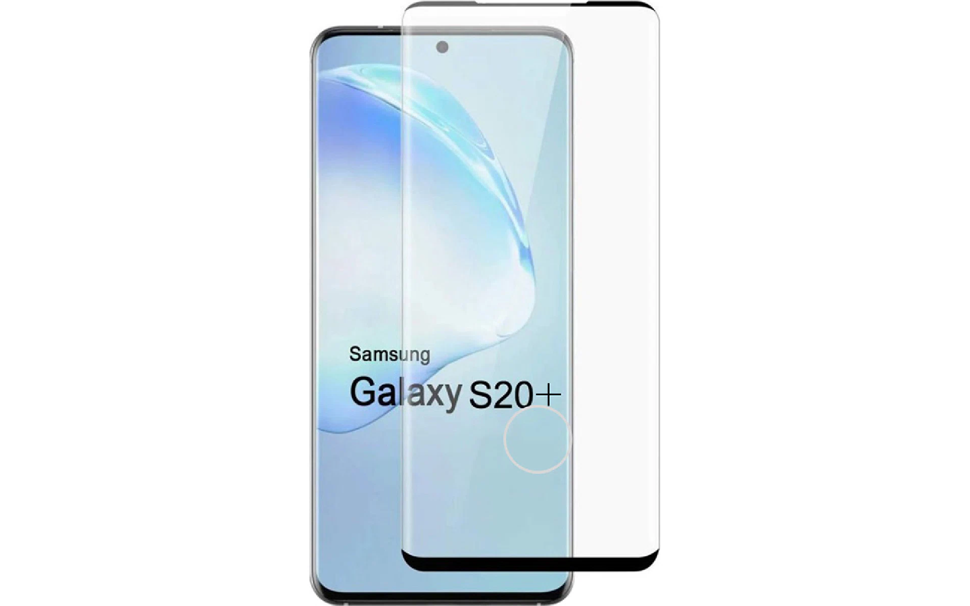 Vidro protetor PowerPlant, Black (GL608218) Vidro protetor PowerPlant, Black (GL608218)