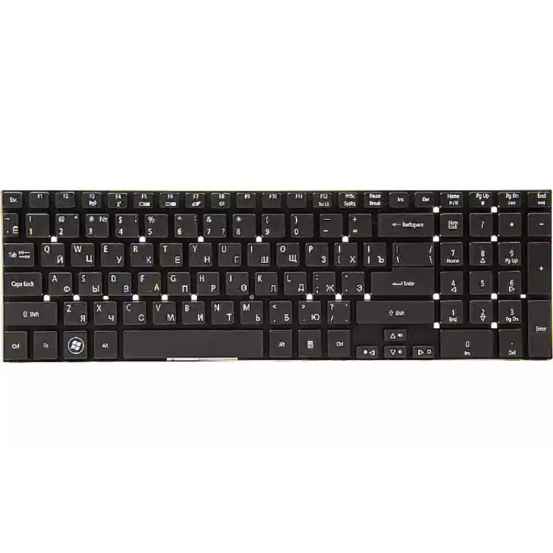 لوحة مفاتيح للكمبيوتر المحمول PowerPlant, Black (KB310005)
