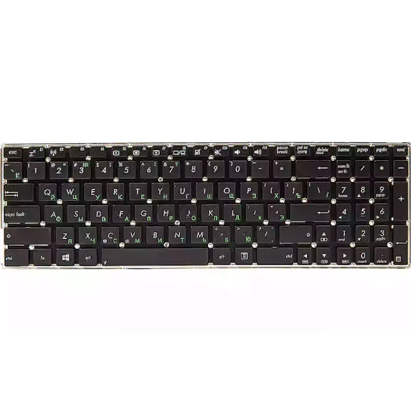 لوحة مفاتيح للكمبيوتر المحمول PowerPlant, Black (KB310104)