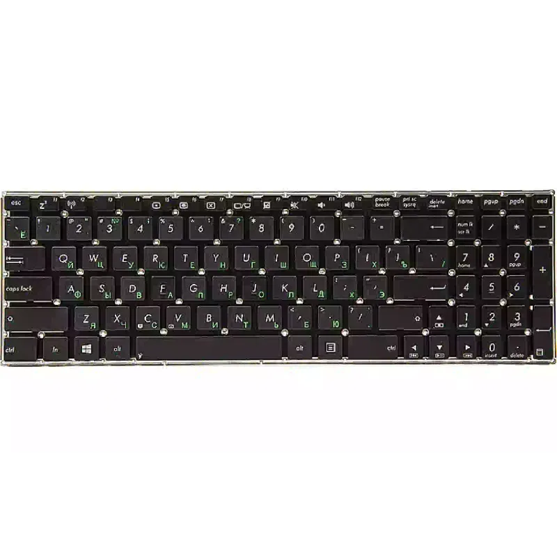 لوحة مفاتيح للكمبيوتر المحمول PowerPlant, Black (KB310128)