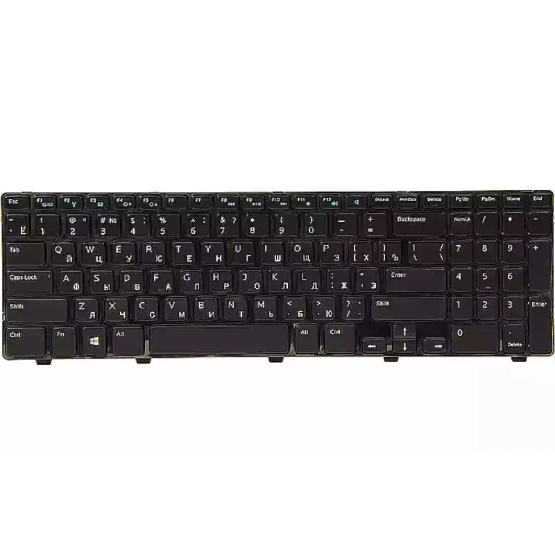 لوحة مفاتيح للكمبيوتر المحمول PowerPlant, Black (KB310135)