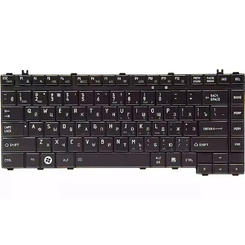 لوحة مفاتيح للكمبيوتر المحمول PowerPlant, Black (KB310296)