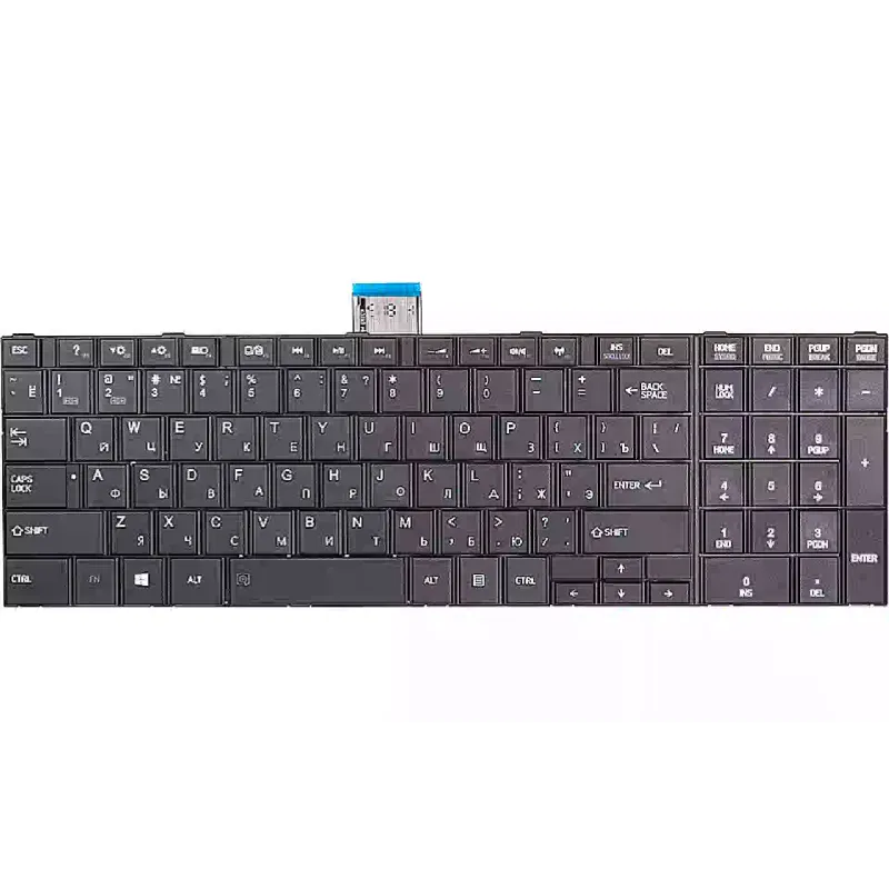 لوحة مفاتيح للكمبيوتر المحمول PowerPlant, Black (KB310678)