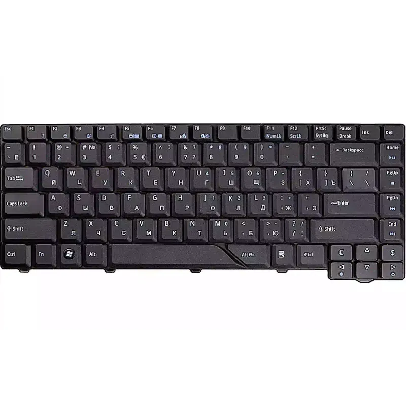 لوحة مفاتيح للكمبيوتر المحمول PowerPlant, Black (KB310722)