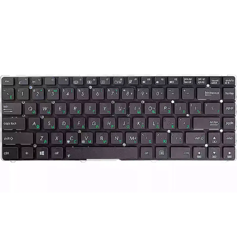 لوحة مفاتيح للكمبيوتر المحمول PowerPlant, Black (KB310727)