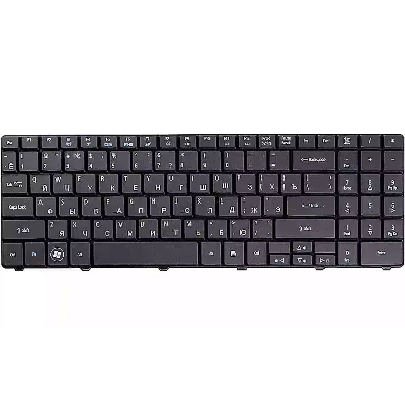 لوحة مفاتيح للكمبيوتر المحمول PowerPlant, Black (KB310739)