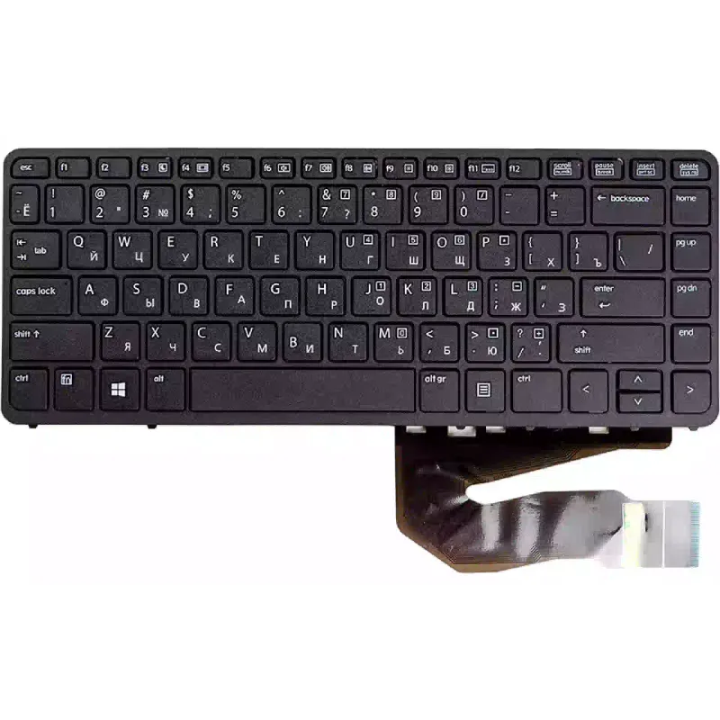 Teclado para portátil PowerPlant, Black (KB310745)