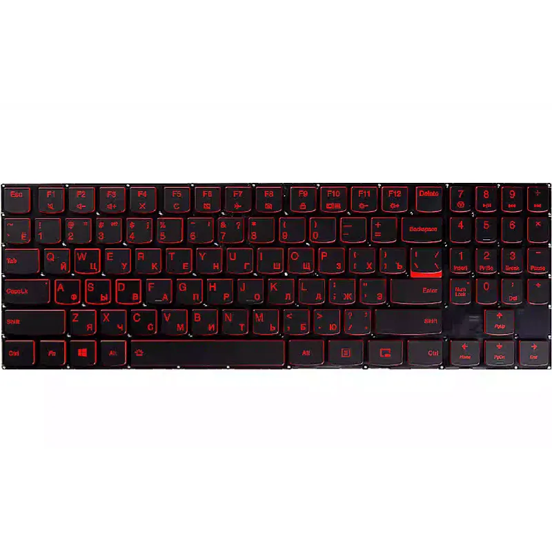 لوحة مفاتيح للكمبيوتر المحمول PowerPlant, Black (KB310766)