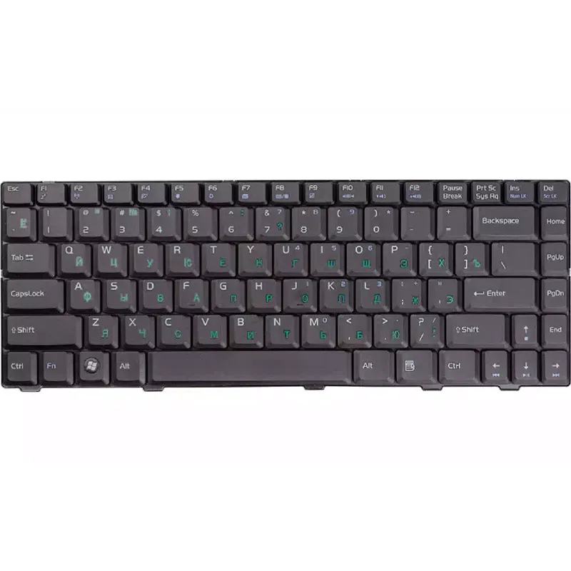 Teclado para portátil PowerPlant, Black (KB310772)