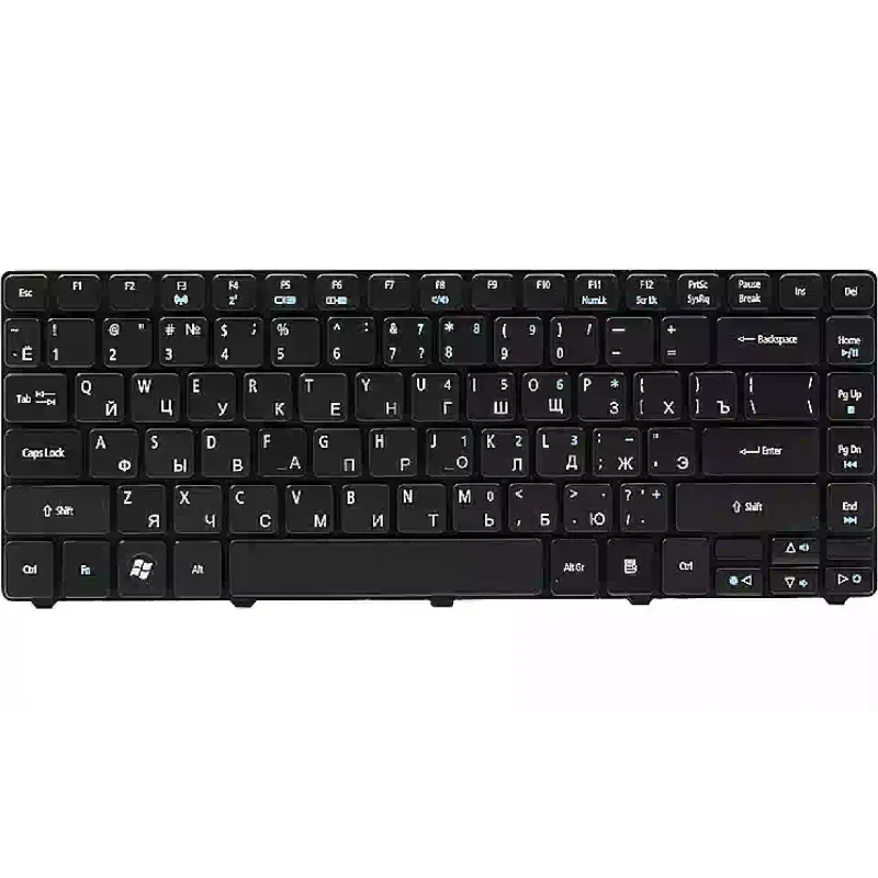 لوحة مفاتيح للكمبيوتر المحمول PowerPlant, Black (KB311811)