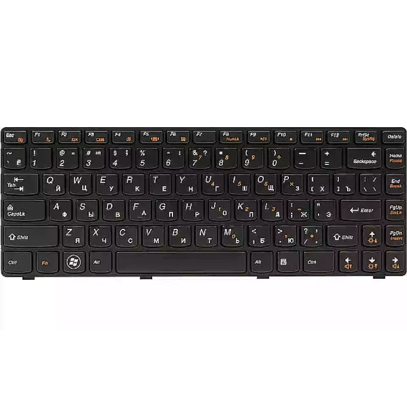لوحة مفاتيح للكمبيوتر المحمول PowerPlant, Black (KB311897)